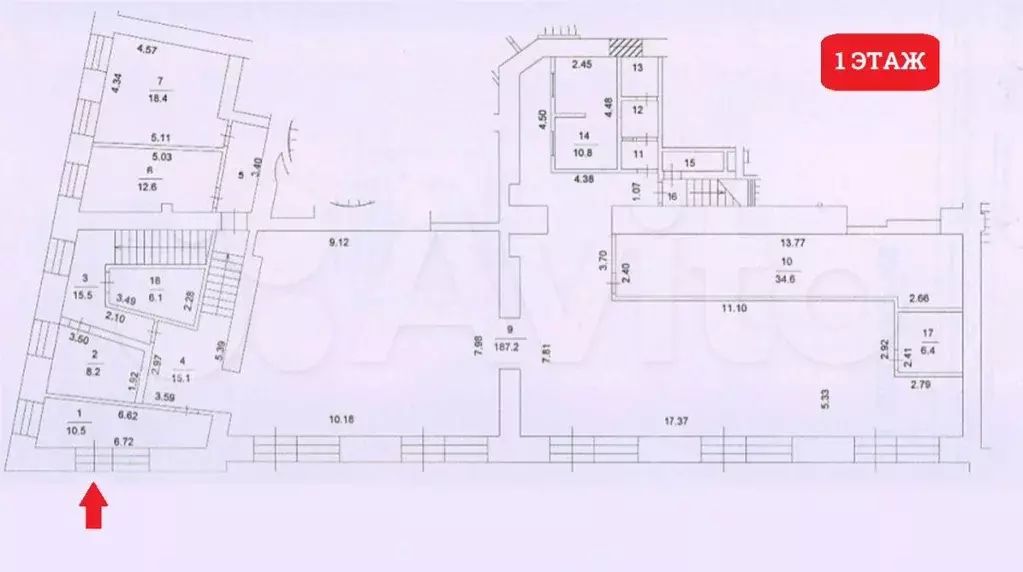 Продажа габ - Офис Банка  VTB - 401,3 м - Фото 0