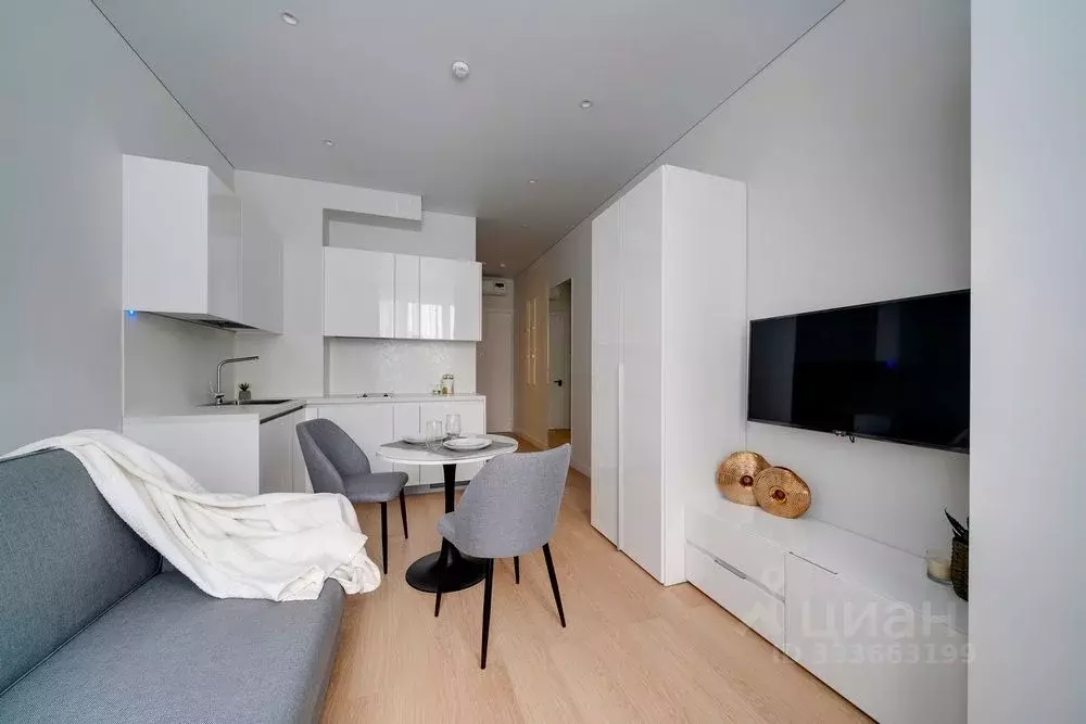 Студия Москва Шелепихинская наб., 34к4 (24.0 м) - Фото 1