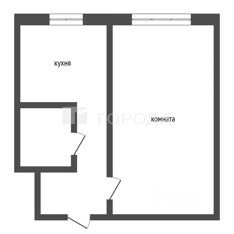 1-к кв. Алтайский край, Барнаул ул. Весенняя, 8к1 (29.6 м) - Фото 2