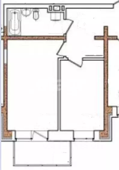 1-к кв. Иркутская область, Иркутск ул. Безбокова, 30/7 (51.3 м) - Фото 0