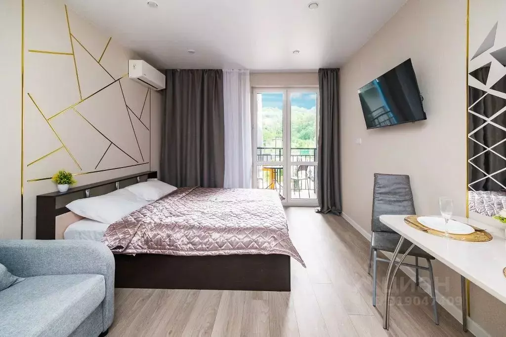 1-к кв. Краснодарский край, Сочи ул. Искры, 88к8 (28.0 м) - Фото 0