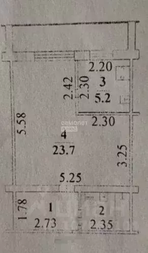 1-к кв. Липецкая область, Липецк ул. Имени Фридриха Энгельса, 3к1 ... - Фото 2