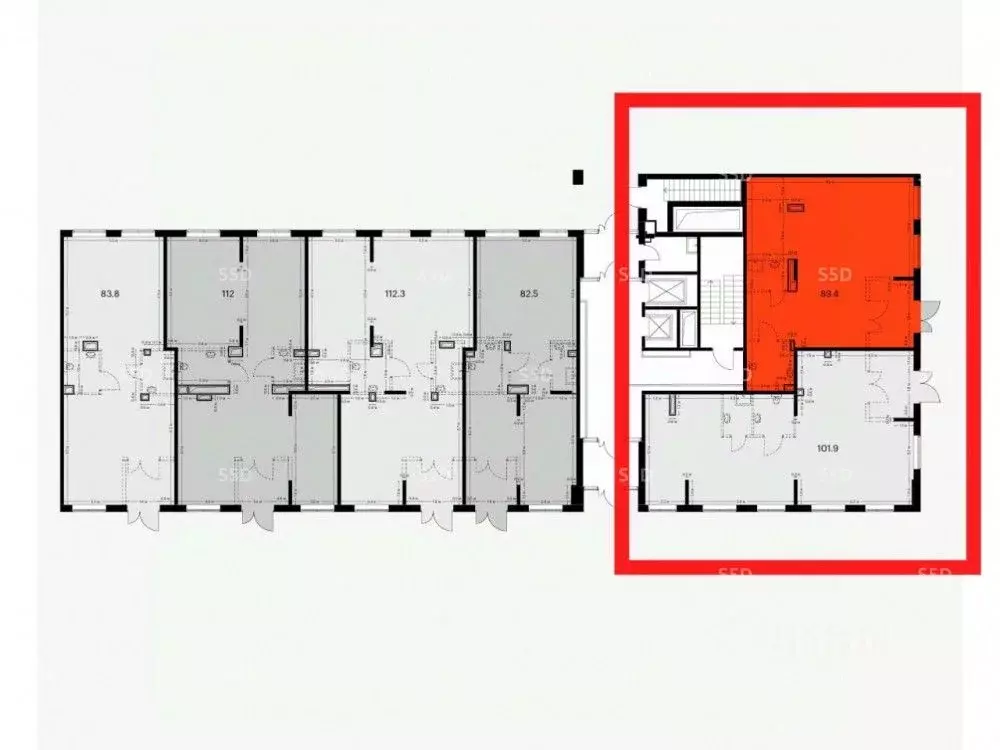 Торговая площадь в Московская область, Красногорск городской округ, ... - Фото 2