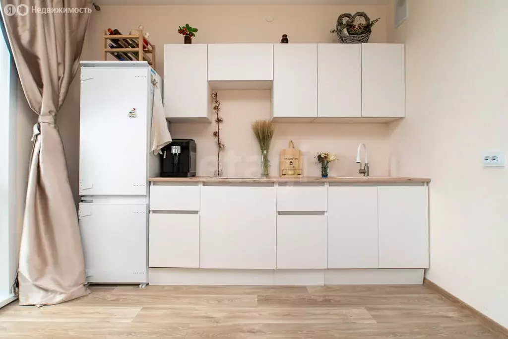 Квартира-студия: Новосибирск, улица Бородина, 54 (32.4 м) - Фото 1