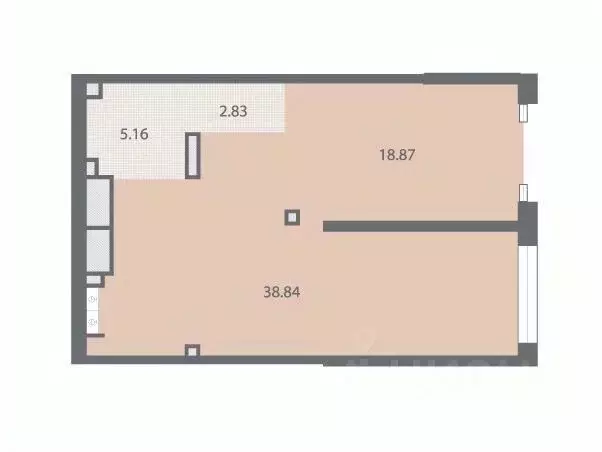 Помещение свободного назначения в Санкт-Петербург № 54 муниципальный ... - Фото 1