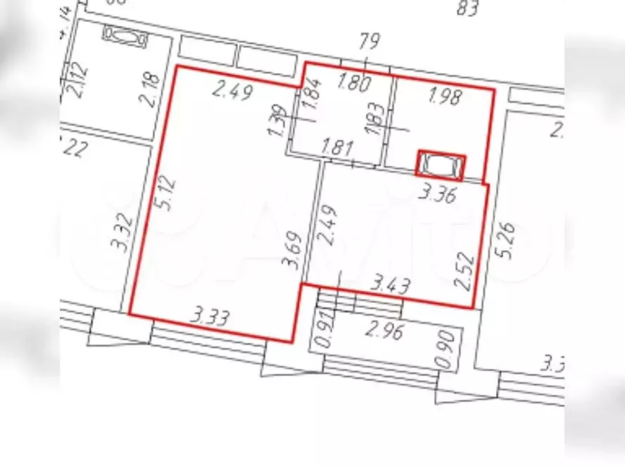 Аукцион: 1-к. квартира, 30,6 м, 6/19 эт. - Фото 0
