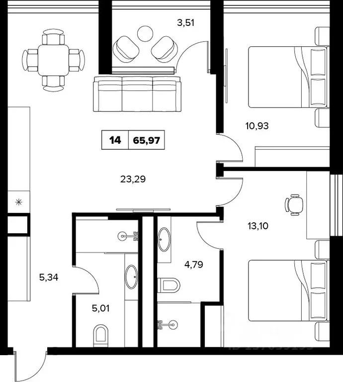 3-к кв. Краснодарский край, Сочи Культурное Уч-Дере мкр, ул. Семашко, ... - Фото 1
