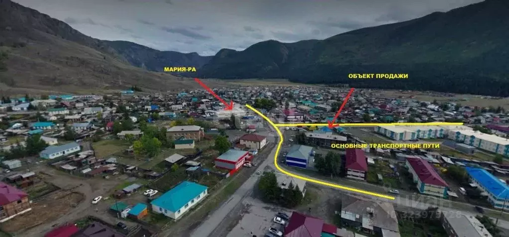 Помещение свободного назначения в Алтай, Улаганский район, с. Акташ ... - Фото 1