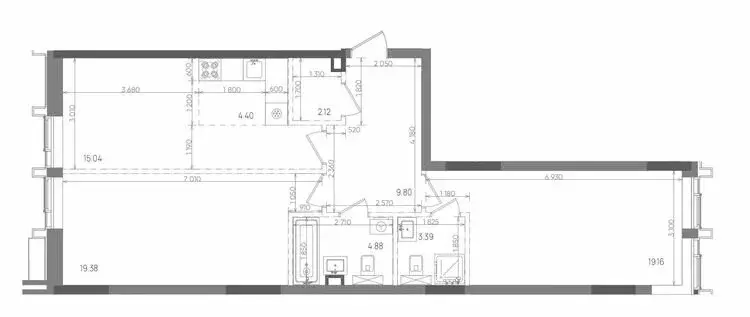 3-комнатная квартира: Казань, Бухарская улица, 5 (78.17 м) - Фото 0