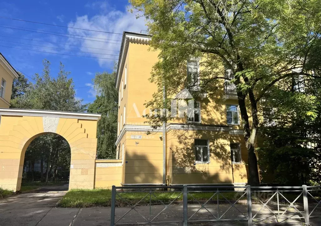 3-к кв. Санкт-Петербург, Санкт-Петербург, Пушкин Широкая ул., 12 (68.0 ... - Фото 1