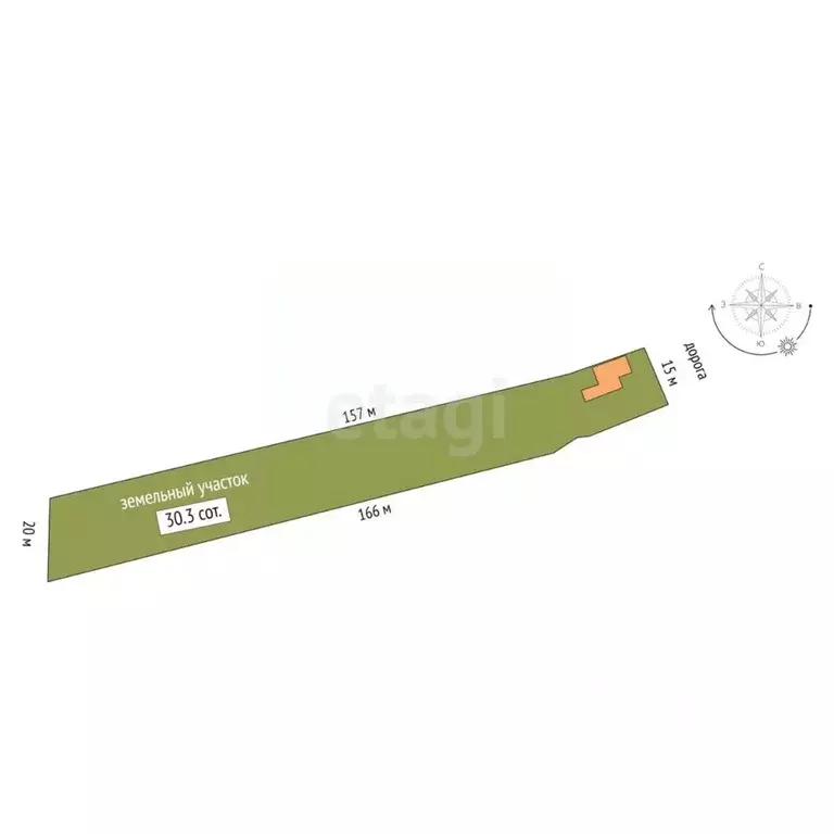 Участок в Башкортостан, Стерлитамакский район, д. Рязановка ... - Фото 2