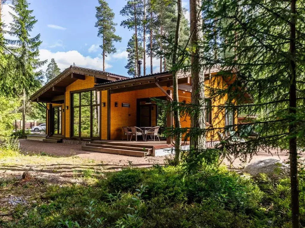 Дом в Ленинградская область, Выборгский район, Приморское городское ... - Фото 1