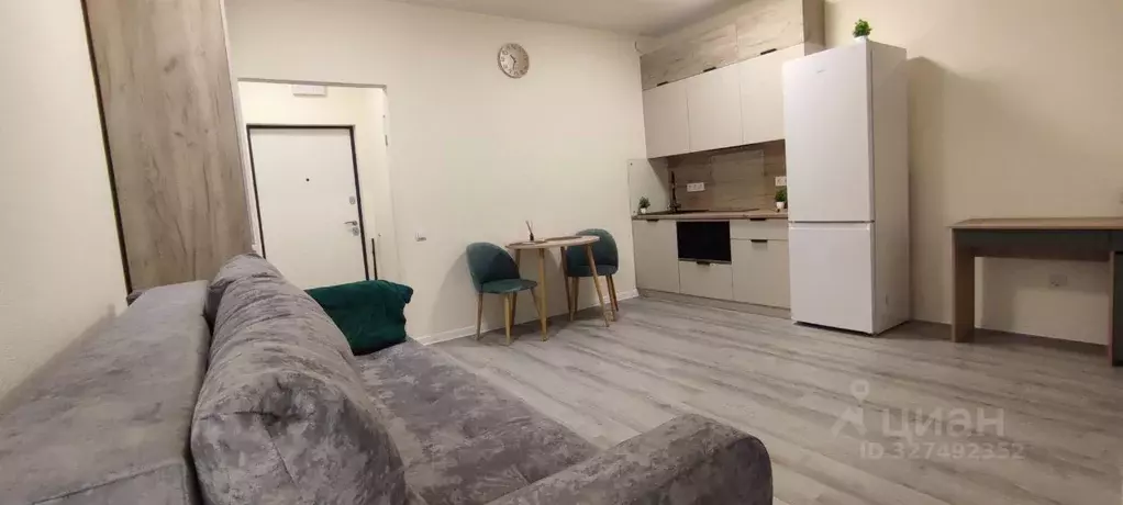 Студия Санкт-Петербург пос. Парголово, ул. Новокузнецкая, 8 (28.0 м) - Фото 2