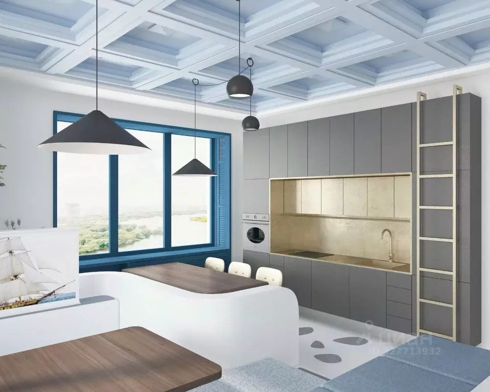 5-к кв. Москва Ленинградское ш., 25к3 (140.0 м) - Фото 1