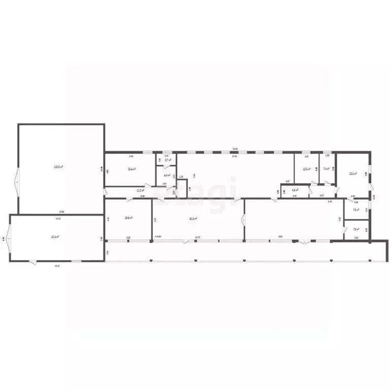 Склад в Тюменская область, Тобольск ул. Ленина, 173А (420 м) - Фото 2