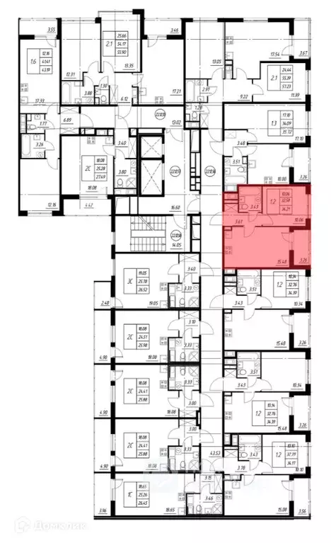 Продаётся 1-к квартира, 32.58 м - Фото 1