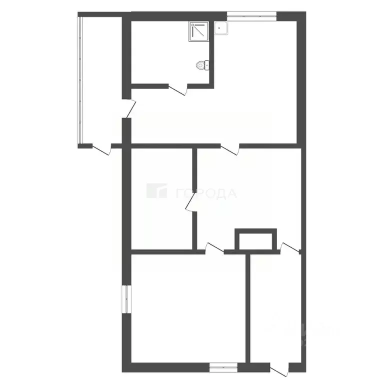 Дом в Томская область, Томск Путевой пер., 23 (64 м) - Фото 2