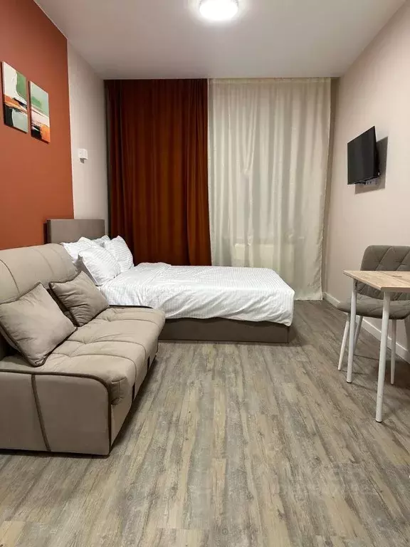 Студия Москва Новоостаповская ул., 20 (24.0 м) - Фото 1