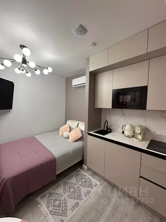 Студия Москва ул. Тимура Фрунзе, 8/5 (20.0 м) - Фото 1