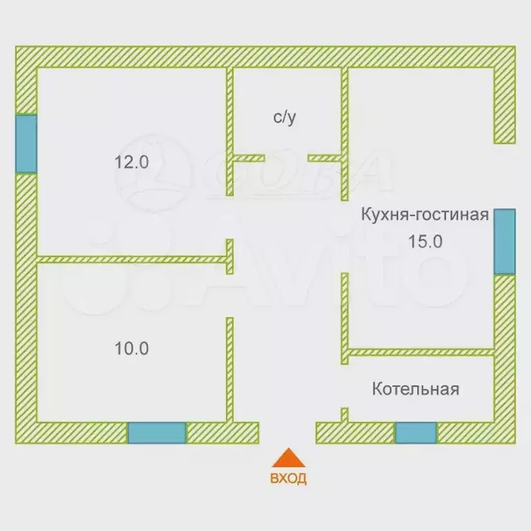 Дача 71 м на участке 4 сот. - Фото 0