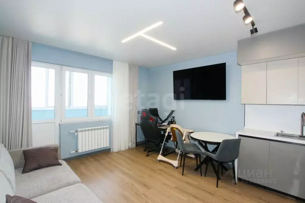 1-к кв. Бурятия, Улан-Удэ Ключевская ул., 60Б/4 (38.1 м) - Фото 1