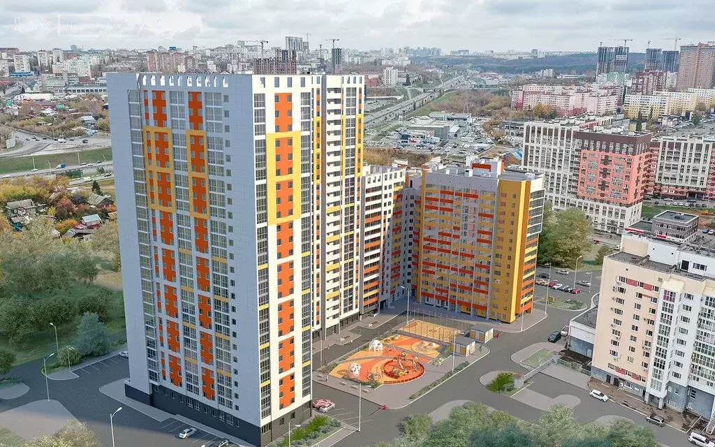 Квартира-студия: Уфа, Айская улица, 39 (30 м) - Фото 1