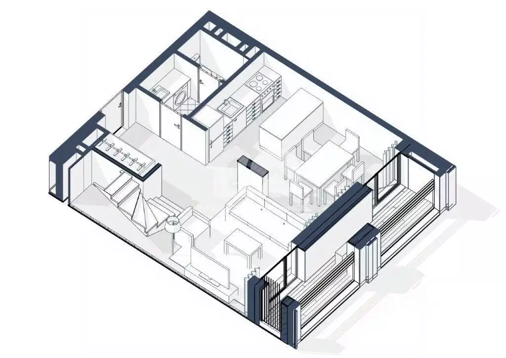 3-к кв. Новосибирская область, Новосибирск ул. Семьи Шамшиных, 93 ... - Фото 2