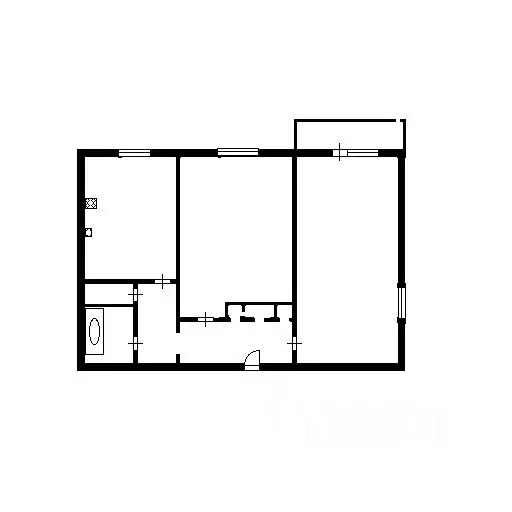 2-к кв. Новосибирская область, Новосибирск ул. Бориса Богаткова, 266/2 ... - Фото 2