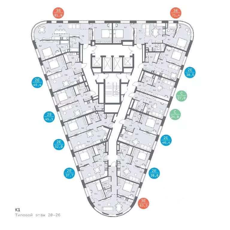 2-к кв. Москва ш. Боровское (дублер) (39.3 м) - Фото 1