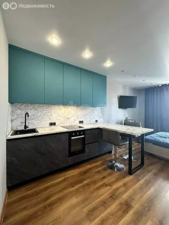 Квартира-студия: Лыткарино, 6-й микрорайон, 15А (34.2 м) - Фото 1