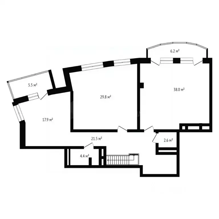 2-к кв. Тюменская область, Тюмень Севастопольская ул., 14 (112.8 м) - Фото 1