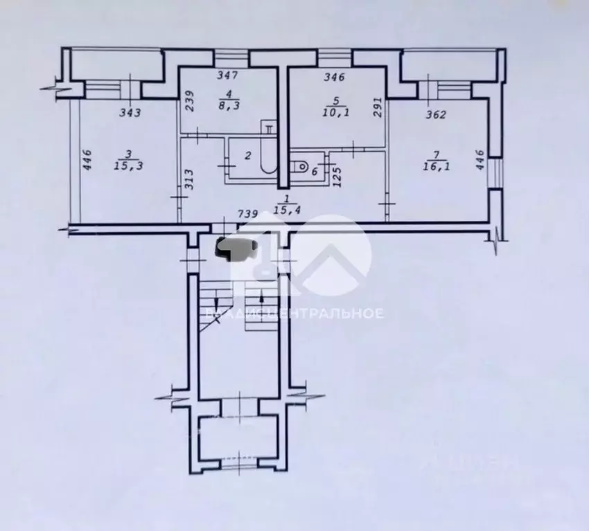 3-к кв. Новосибирская область, Новосибирск ул. Объединения, 12 (69.3 ... - Фото 1