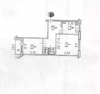 2-к кв. Омская область, Омск Московка мкр, ул. 3-я Станционная, 86 ... - Фото 2