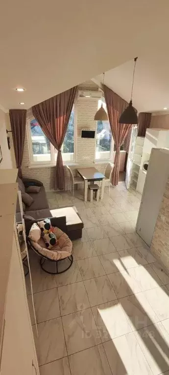 Студия Краснодарский край, Сочи Целинная ул., 13А/1 (35.0 м) - Фото 1