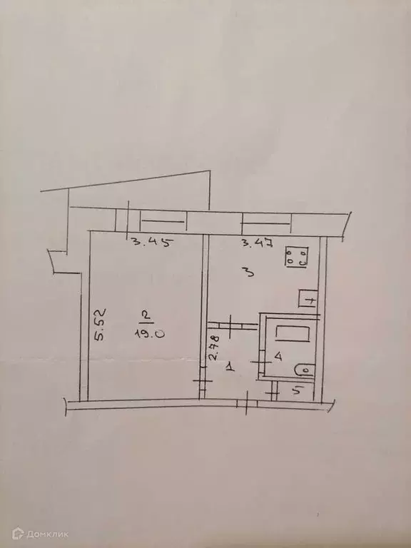 Продаётся 1-к квартира, 39 м - Фото 1