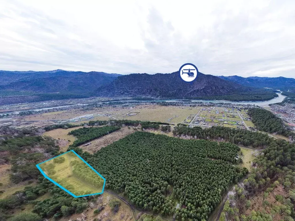 Участок в Алтай, Чемальский район, Узнезинское с/пос, с. Узнезя  (10.0 ... - Фото 1