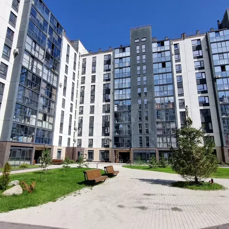 1-к. квартира, 43,1 м, 2/10 эт. - Фото 0