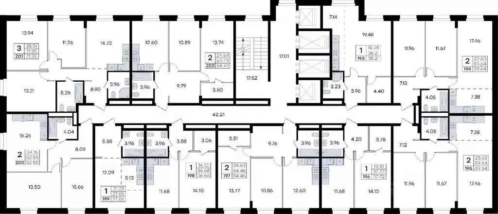 2-к кв. Приморский край, Владивосток ул. Тухачевского, 80 (52.55 м) - Фото 2