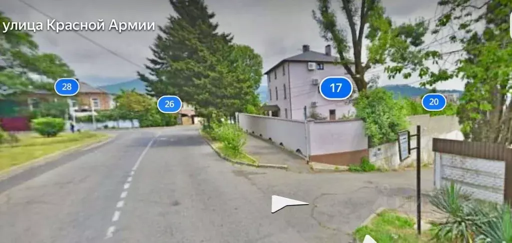 Участок в Краснодарский край, Туапсе ул. Красной Армии, 17 (7.0 сот.) - Фото 2