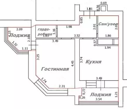 1-к кв. Оренбургская область, Оренбург Салмышская ул., 45/1 (38.0 м) - Фото 1