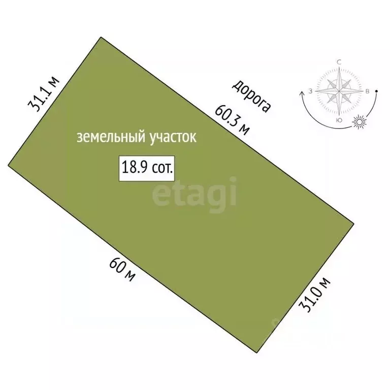 Участок в Тюменская область, Тюмень Автомобилист СНТ, ул. Рябиновая ... - Фото 2