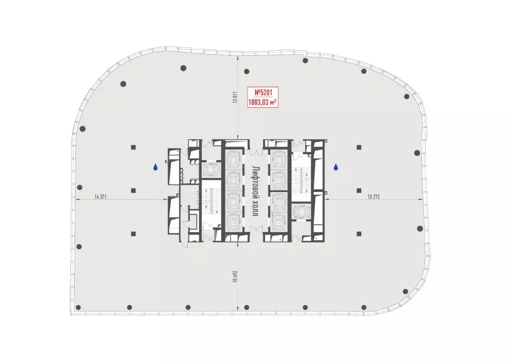 Офис в Москва Шелепихинский туп., 17/1 (1803 м) - Фото 2