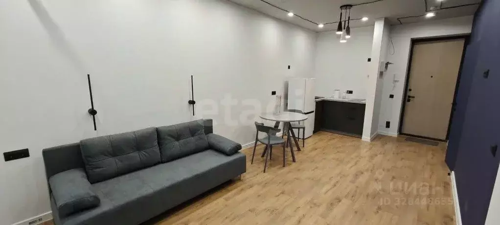 Студия Тюменская область, Тюмень ул. Молодогвардейцев, 5к1 (24.2 м) - Фото 1