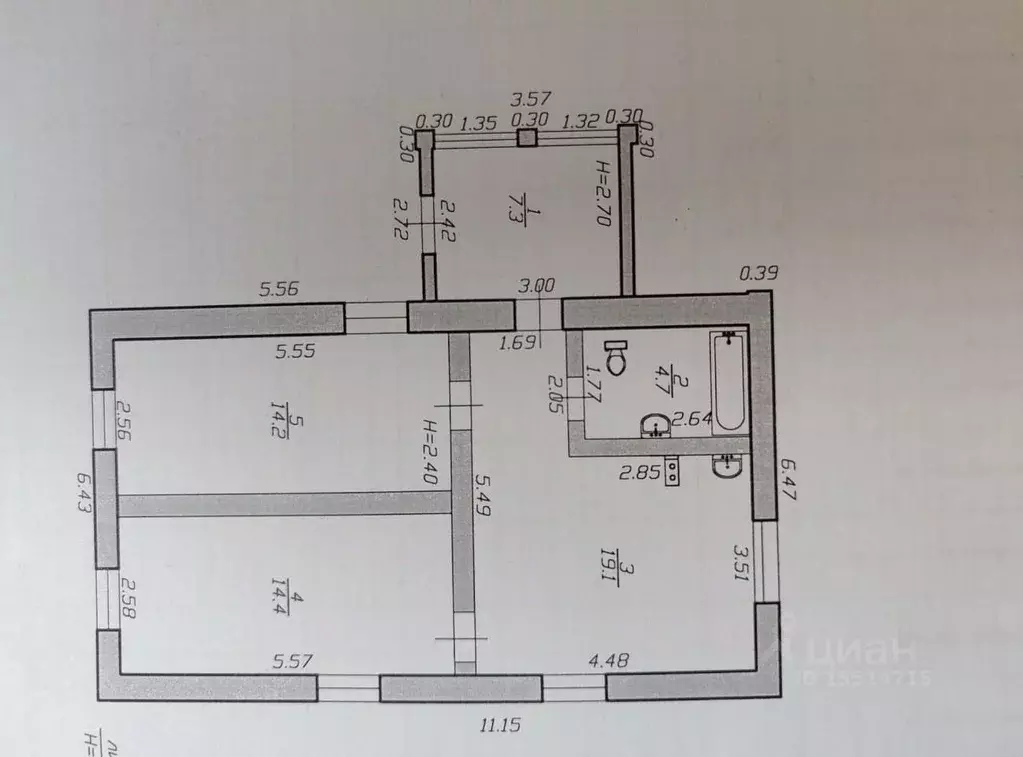 Дом в Краснодарский край, Анапа муниципальный округ, с. Витязево ул. ... - Фото 2