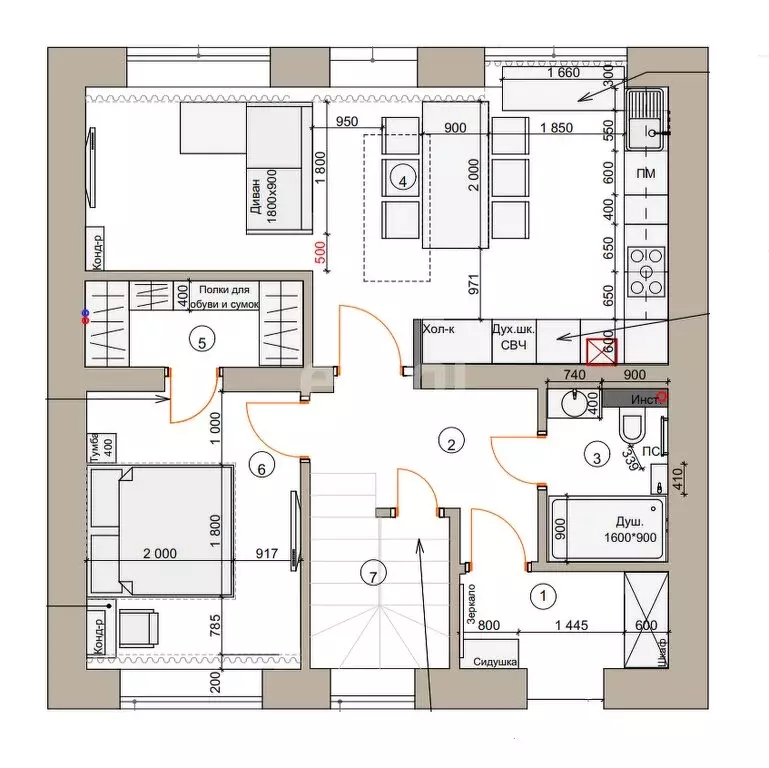 Дом в Кострома, Фабричный район, 4-й Армейский проезд (130.5 м) - Фото 2