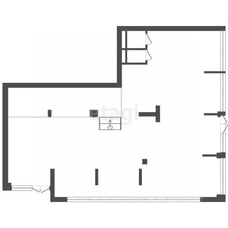 Помещение свободного назначения в Тюменская область, Тюмень ДОК мкр, ... - Фото 2