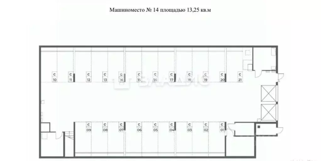 Гараж в Новосибирская область, Новосибирск Тульская ул., 76А (13 м) - Фото 1