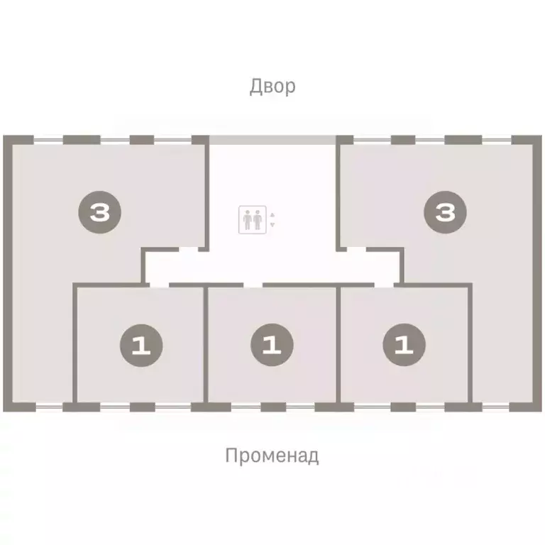 3-к кв. Омская область, Омск  (85.03 м) - Фото 2