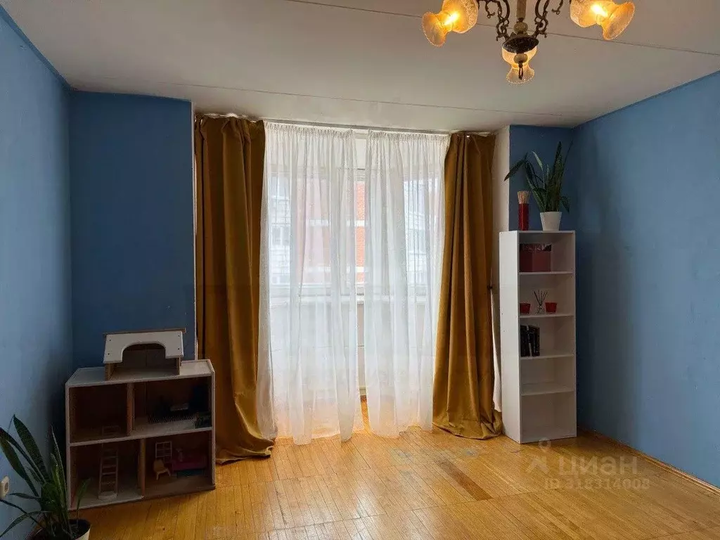 Квартира, 1 комната, 45.9 м - Фото 1