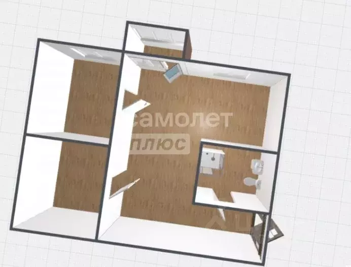 2-к кв. Приморский край, Находка Юбилейная ул., 3 (41.6 м) - Фото 2